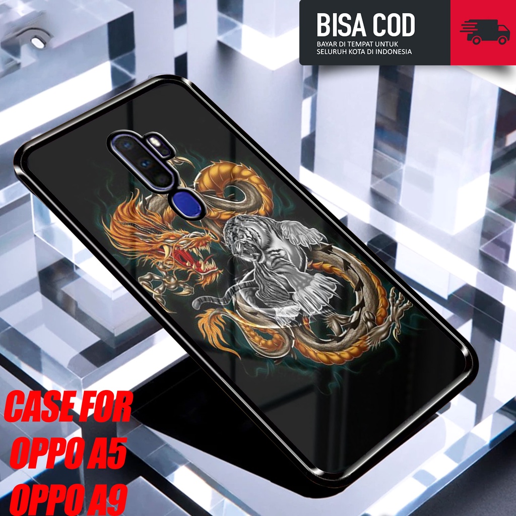 Case OPPO A5 2020 A9 2020 Casing Hard case 2D Terbaru [ NASA DRAGON ] - Case hp - Casing hp - Kesing