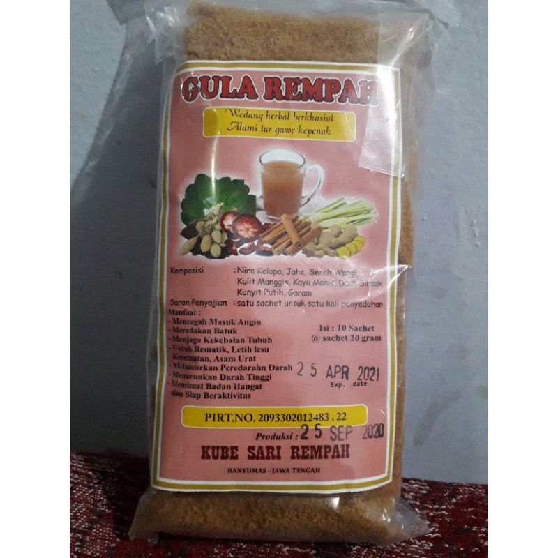 

Jahe wangi herbal seduh