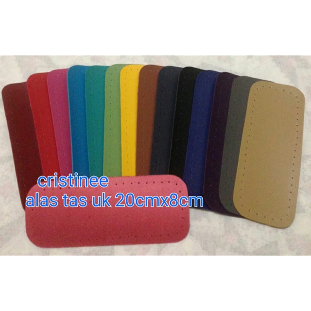 Alas tas rajutan uk 20cm x 8cm  (1pcs)