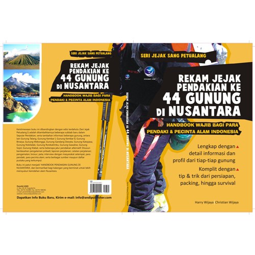 Rekam Jejak Pendakian ke-44 Gunung di Nusantara