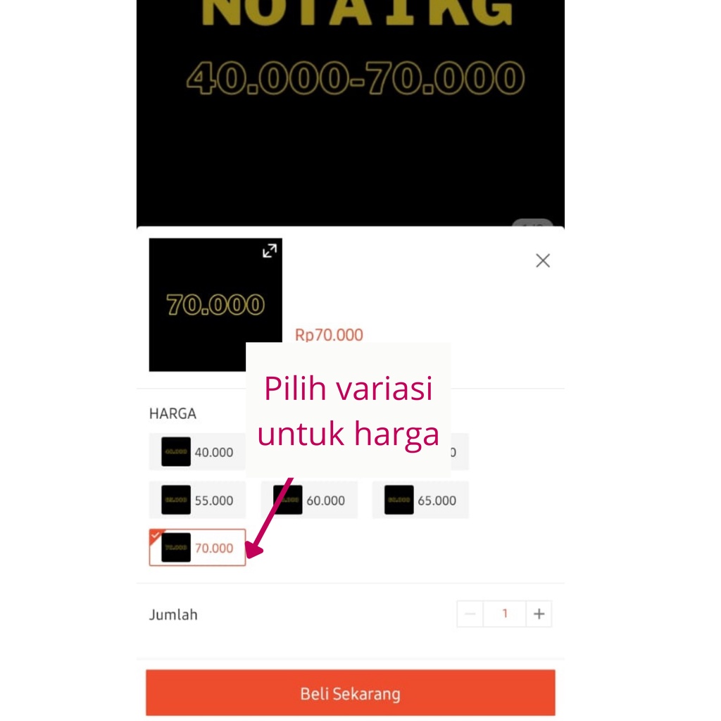 [LINK LIVE] Tanaman Hias nota 2 Kg 20.000 - 125.000