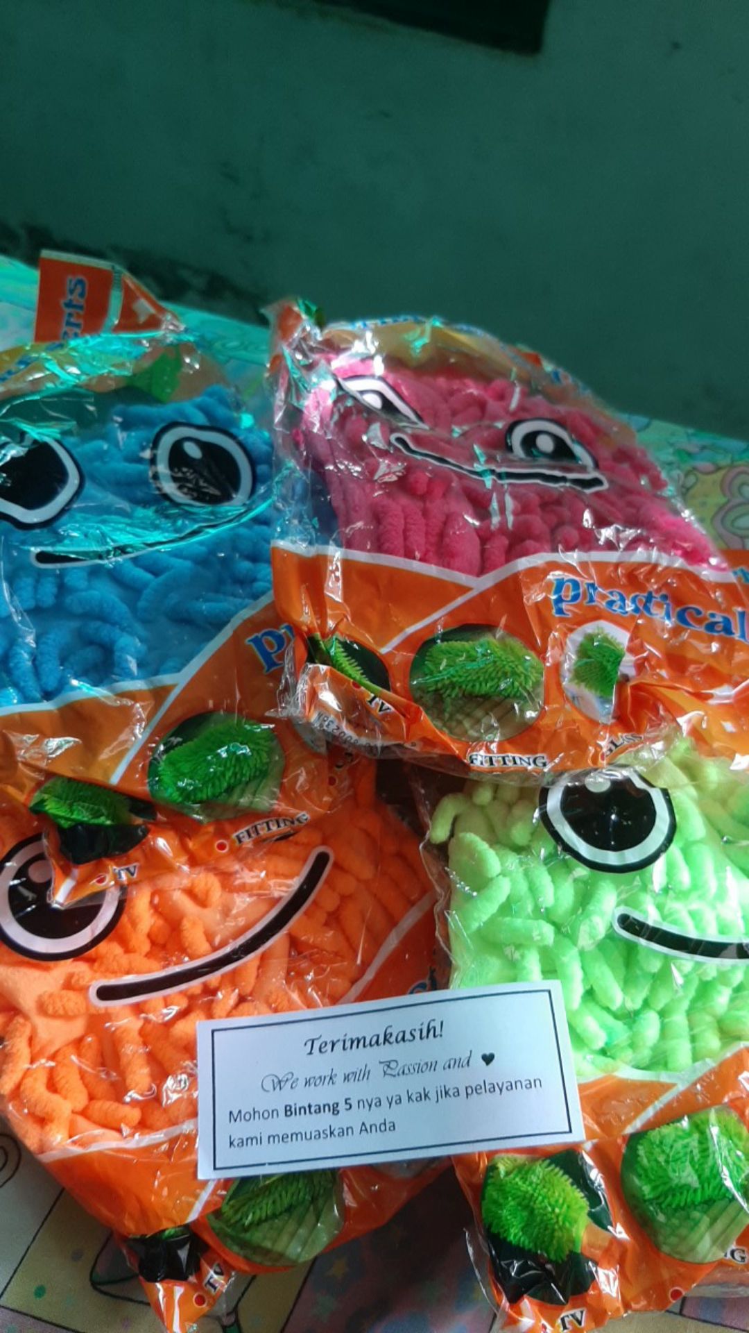 Sarung Tangan Microfiber - Kain Lap Unik Untuk Mobil Motor