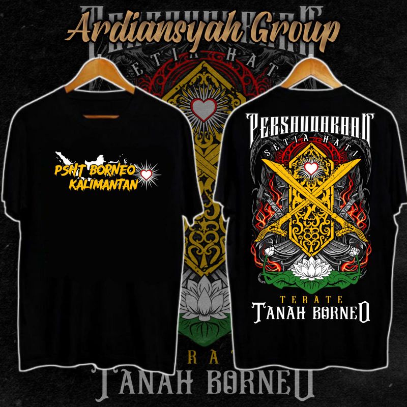 Kaos PSHT TANAH BORNEO KALIMANTAN