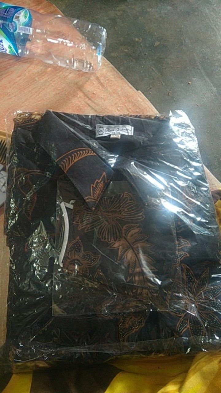 Sogan Parang Peksi Batik Pria Kemeja Batik Pria Lengan Panjang Katun Halus Primisima Solo Terbaru