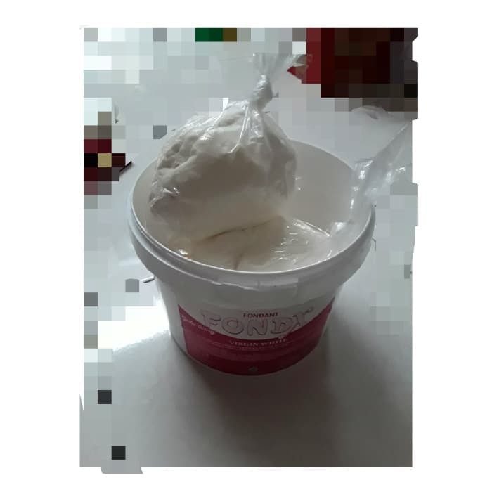 

Fondx virgin white, fondant of excellent repack 1kg