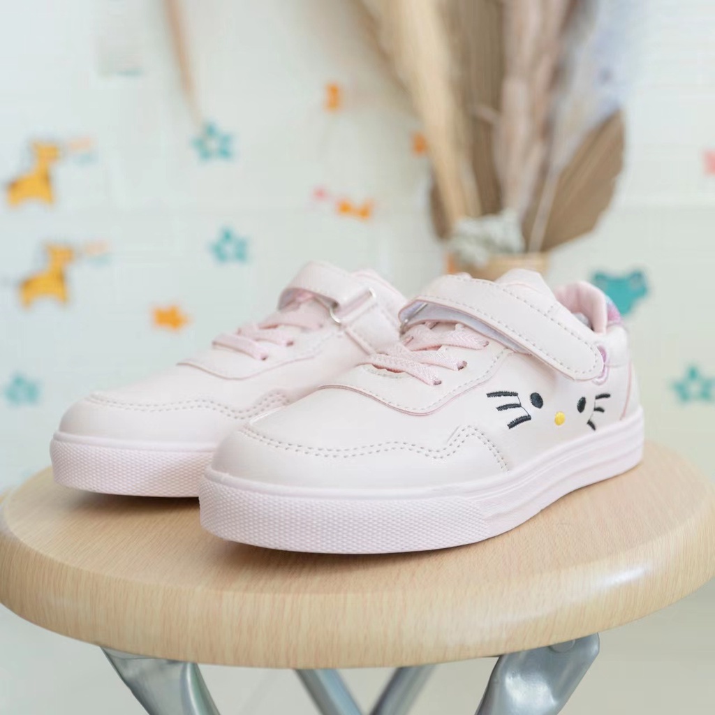 KF CAT Sepatu Sneaker Ringan Anak Laki-Laki Perempuan Model Fashion Terbaru Kitty  Sepatu Import-2