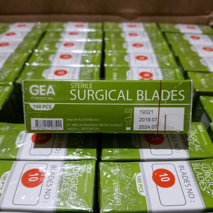 Bisturi GEA / Surgical Blade / Pisau Bedah Operasi / Mata Pisau