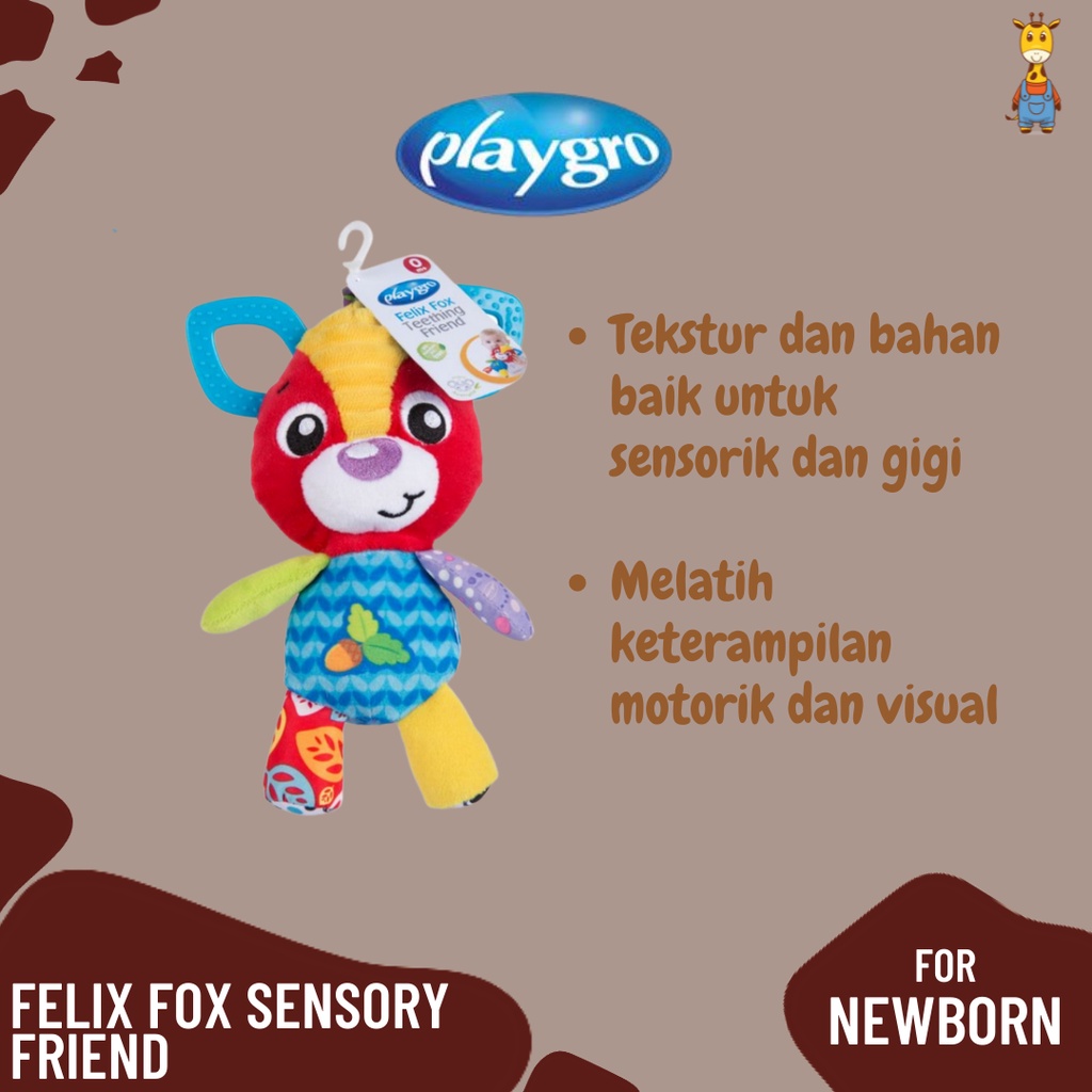 Playgro Felix For Sensory Friend