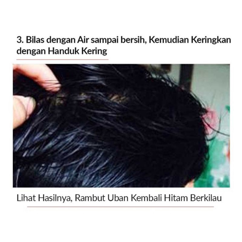 CULTUSIA Shampoo BLACK 160ml / Tutup uban