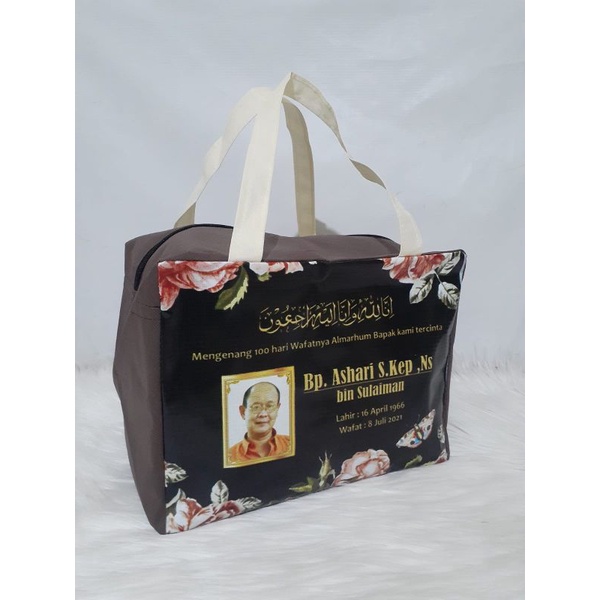 

Tas Tahlilan/Tas Mengenang Custom desain