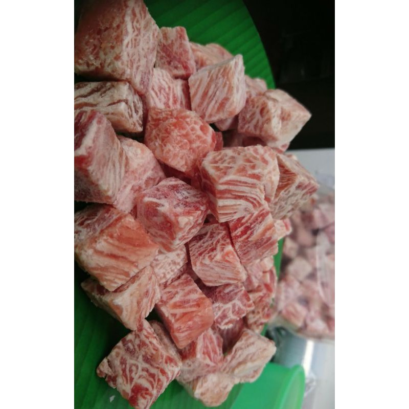 Wagyu Saikoro 250 gram/Wagyu Premium/Daging Wagyu/Saikoro/Beef Segar