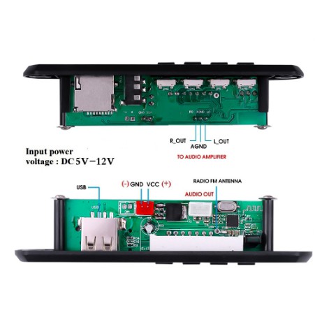 Kit Modul Mp3 Usb Bluetooth MP3 PLAYER