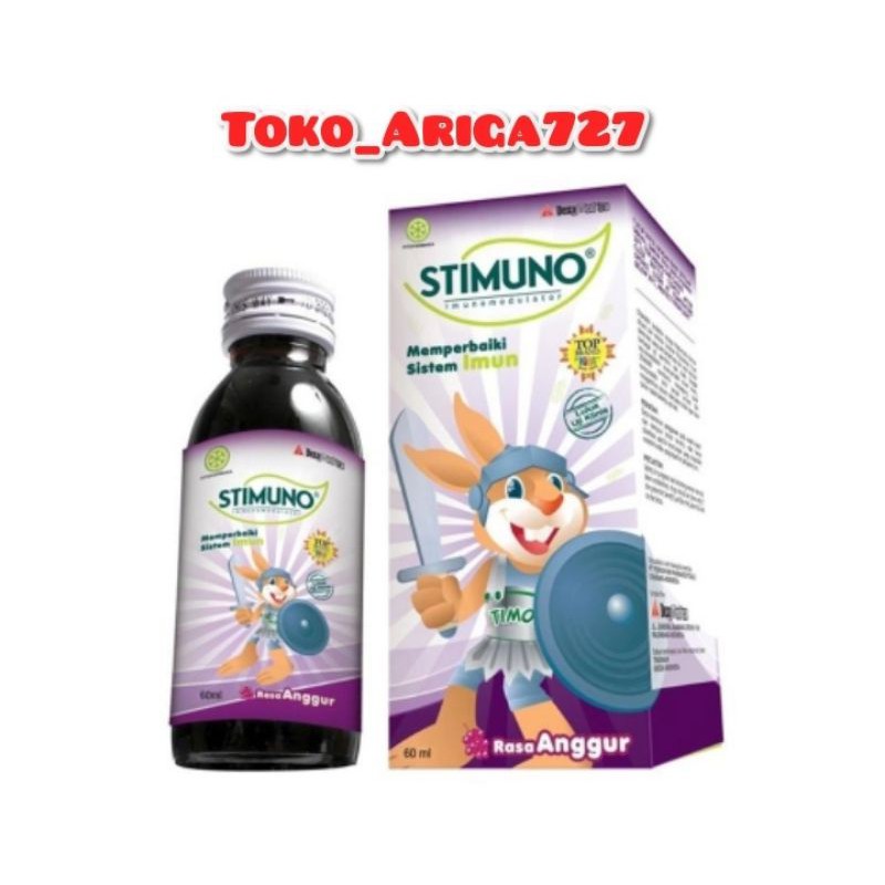 

Stimuno syrup rasa grape /stimuno anggur