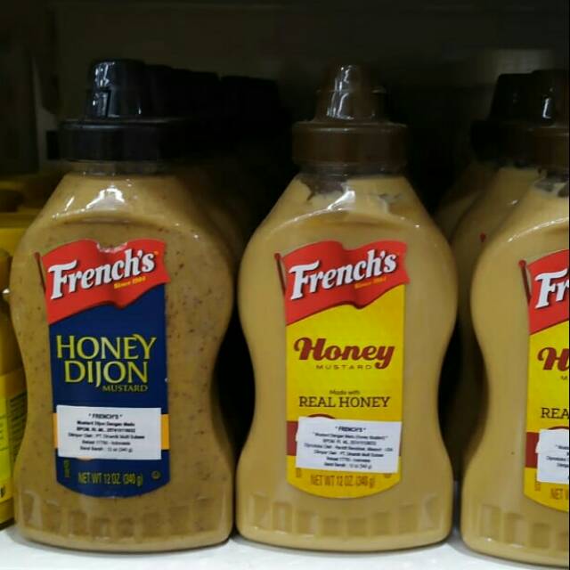 

Frenchs honey mustard / honey dijon 340gr