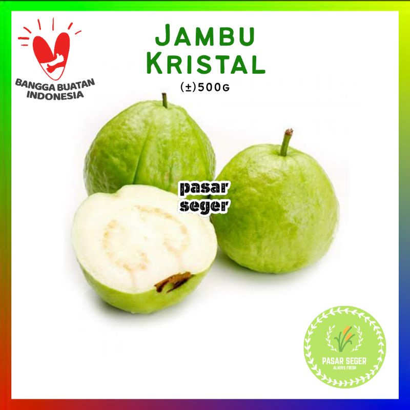 

JAMBU BIJI KRISTAL SEGAR [500g]