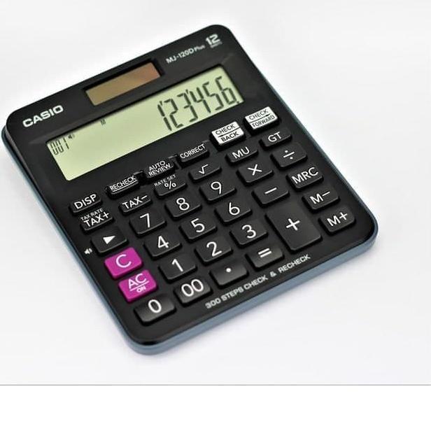 

Hot - Calculator Casio MJ-120D PLUS Original Asli - Kalkulator MJ 120 D Plus Meja Kantor .