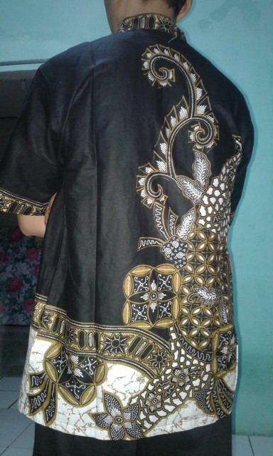 Bswart Batik Hrb026 Kenongo Hem Pendek Padi Pekalongan M L Xl Batik Pria
