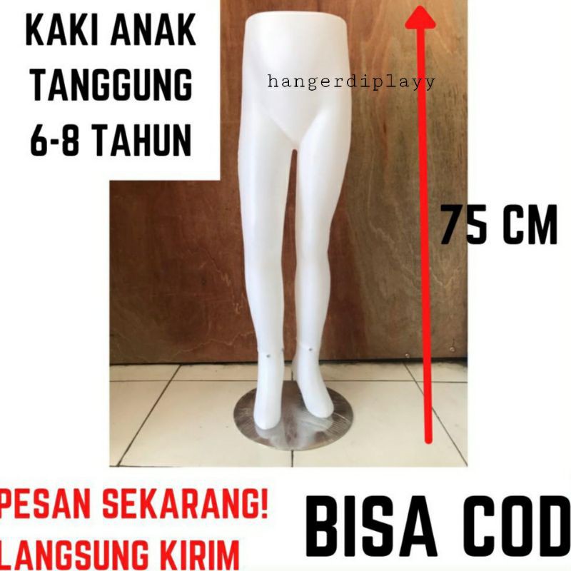 Patung Kaki Anak 8 Tahun / Manekin Kaki Anak 8 Tahun - Patung Kaki Anak Tanggung