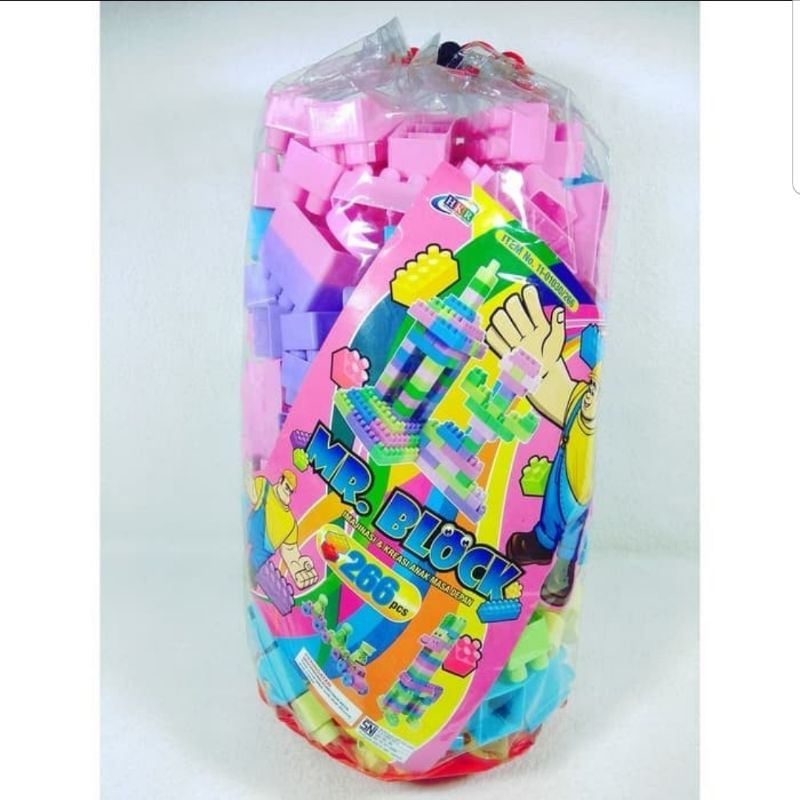 Mainan Balok Block Susun - Mainan Block Susun Ukuran Besar