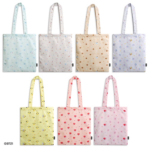 PO OFFICIAL BT21 Baby Pattern Eco Bag