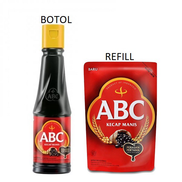 

ABC Kecap Manis REFILL Pouch / Botol