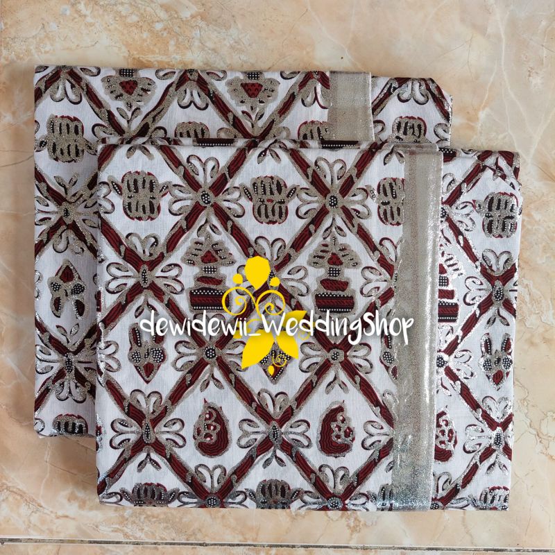 1set Jarik + Blangkon Pengantin, Motif Sido Mulyo