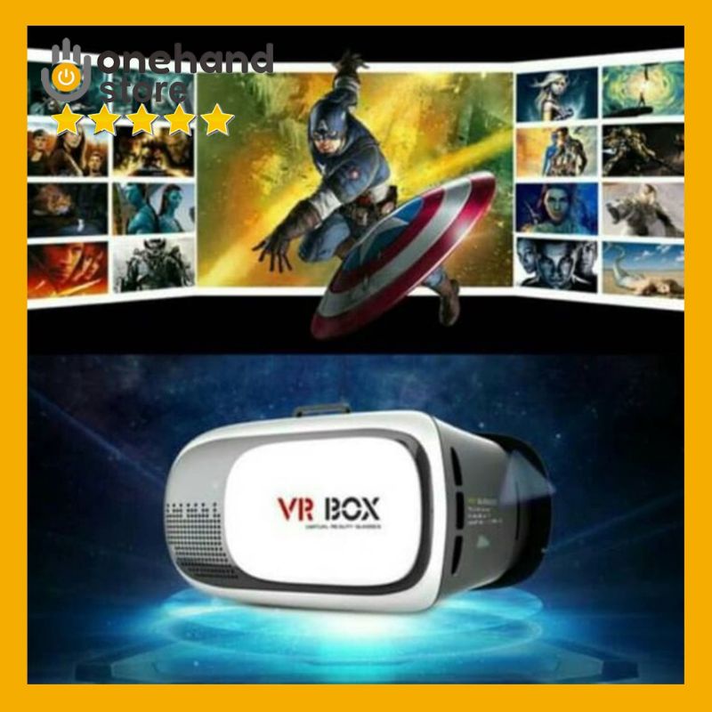 VR BOX VIRTUAL REALITY 3D TERJAMIN