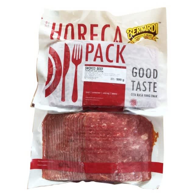 

Bernardi Horeca Pack Smoked Beef Block 500 Gram