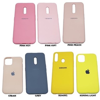 ALL TYPE Silicone Cover Case Liquid Candy colour Matte