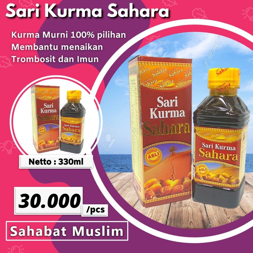

Sari Kurma Sahara Original Madu Daya Tahan Tubuh