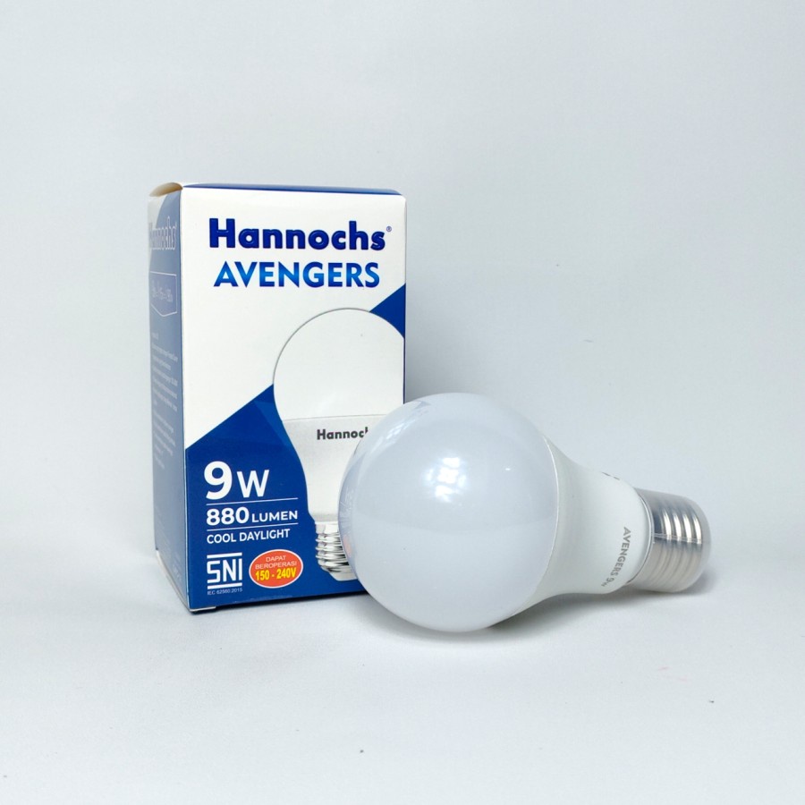 Hannochs Lampu LED Avengers 9 Watt - Cahaya Putih