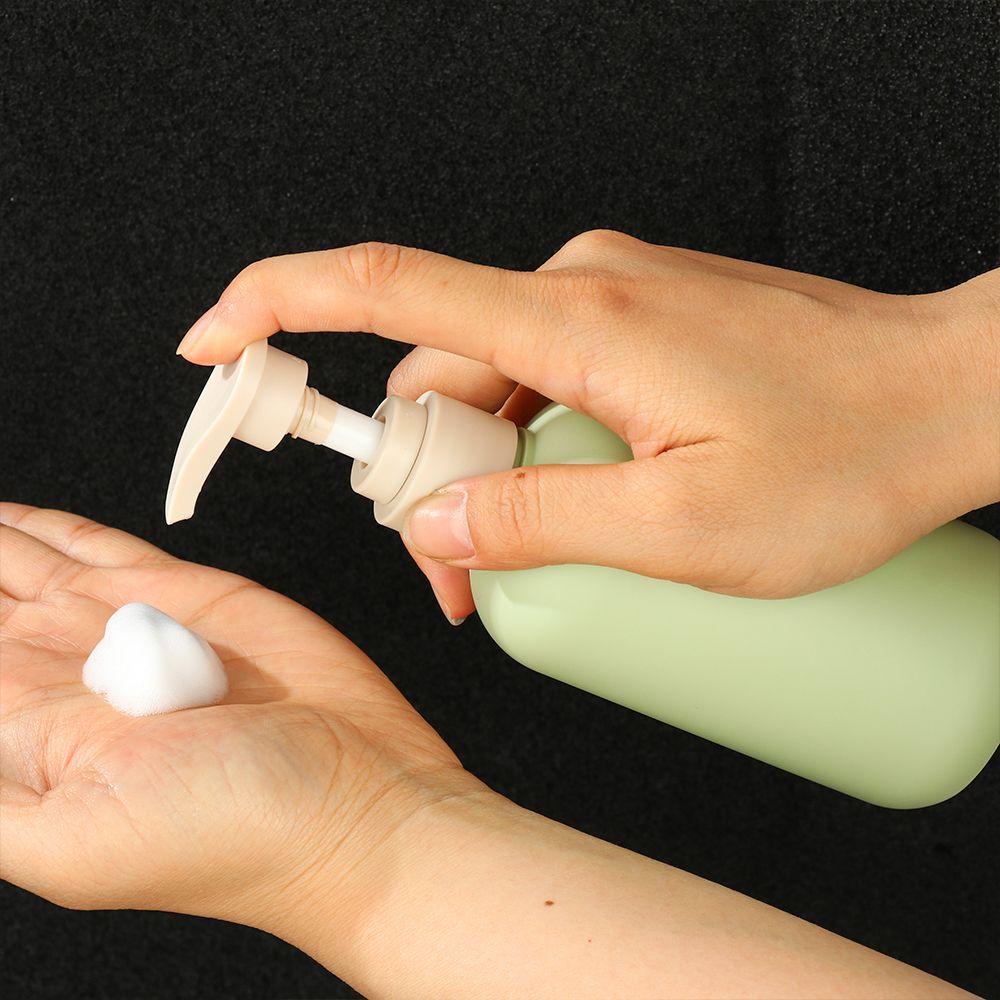 CHOOKYY Foaming Soap Dispenser Portable Rustproof Kitchen Bathroom Round Bottles Lotion Soap