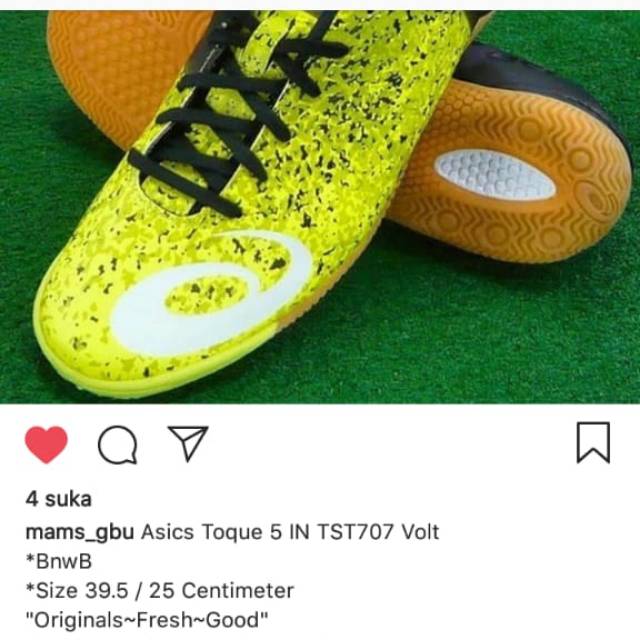Sepatu Asics Futsal