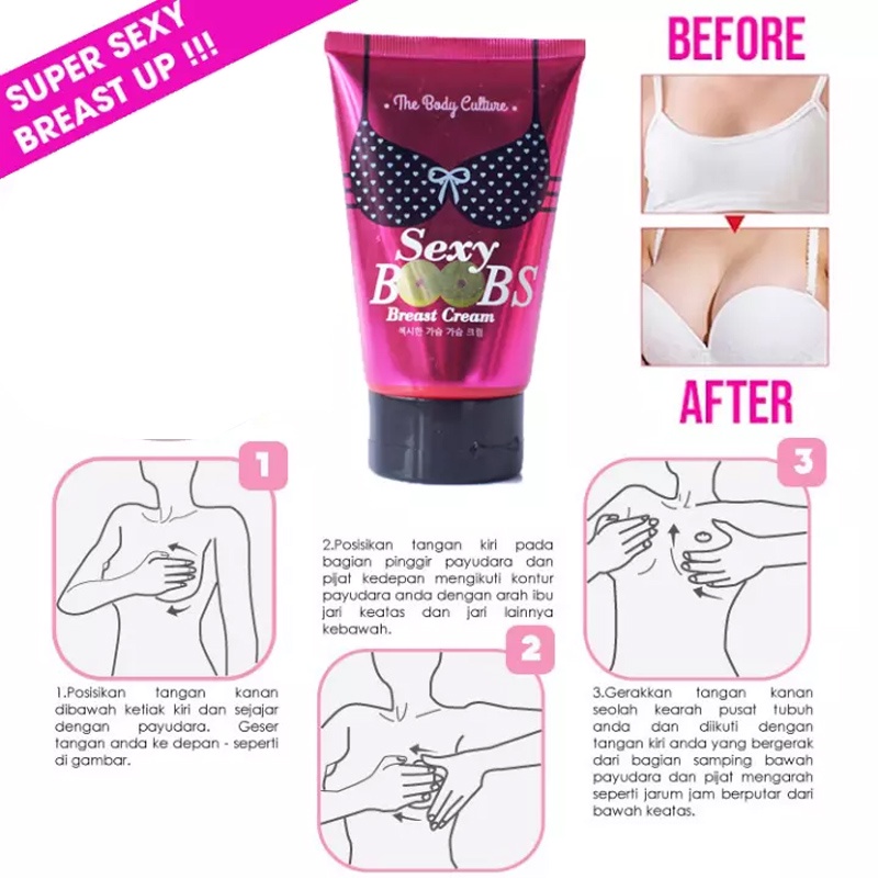 Breast Cream Krim Pengencang Pembesar Payudara PD Payu Dara Sexy Boobs BPOM Original BPOM