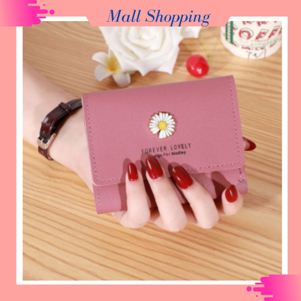 (COD) Dompet Lipat Wanita Dompet  Mini Motif Fashion MALLSHOPPING