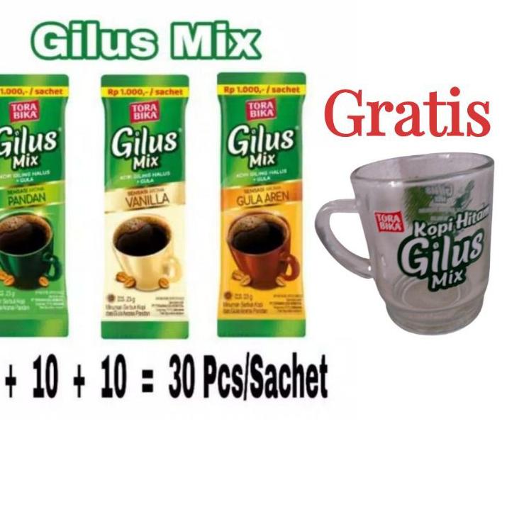 

Premium Kopi Torabika Gilus Mix (Beli 3Renceng free Gelas) hk