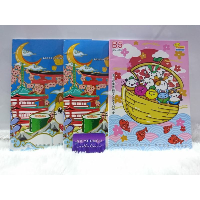 

Buku VISION B5 isi 42lembar