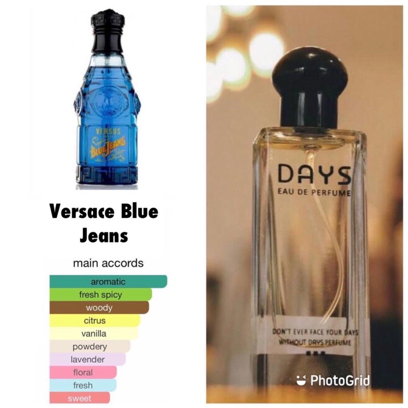 DAYS PARFUM inspired by Versace Blue Jeans