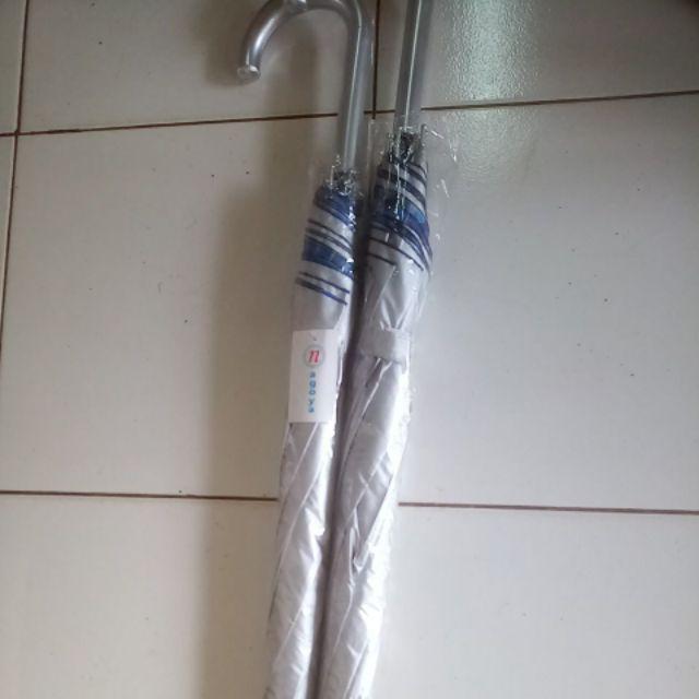 Payung Tongkat Silver Payung Promosi Payung Polos