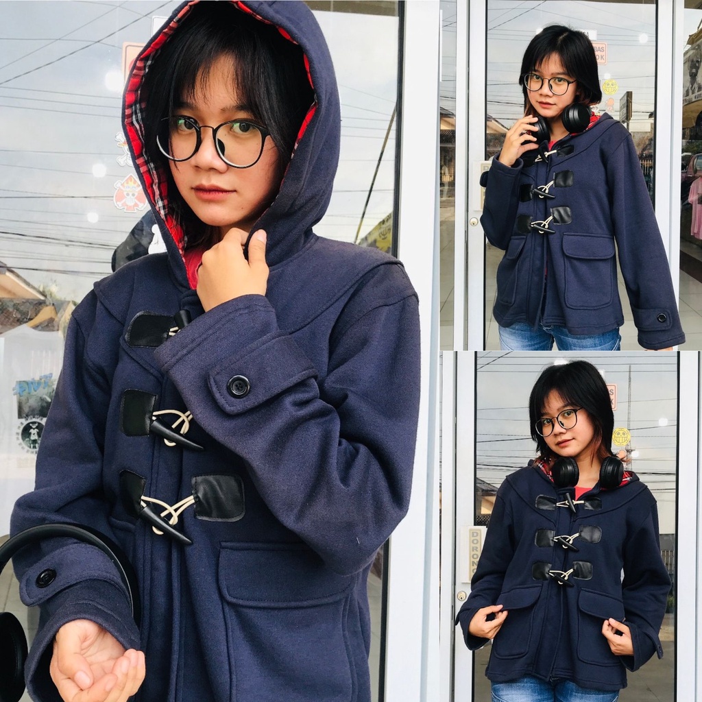 Japan Student Coat Navy Kawaii Premium