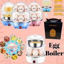 Steamer Telur Electric Egg Cooker Boiler Alat Rebus Elektrik