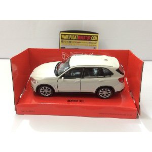 Dijual BMW X5  PUTIH    SKALA 1 36   WELLY NEX DIECAST MINIATUR  Diskon