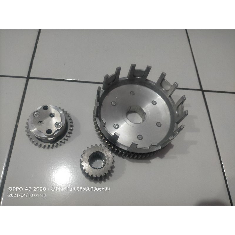 DRAF GEAR DRAFGEAR RONGSEL GIGI PRIMER SEKUNDER 22 68 34 PNP CB GL MP MEGAPRO TIGER