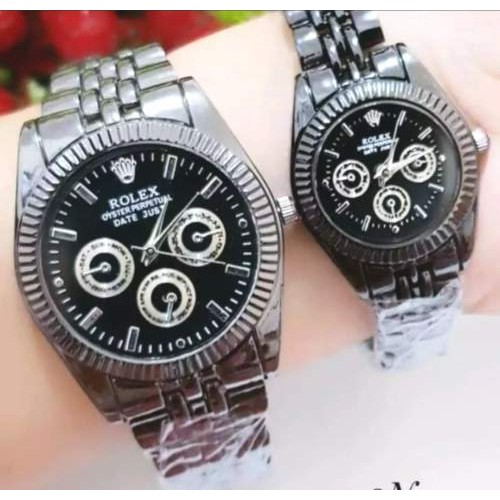 JAM TANGAN PRIA ROLEX SUBMARINER COUPLE ROLEX RANTAI