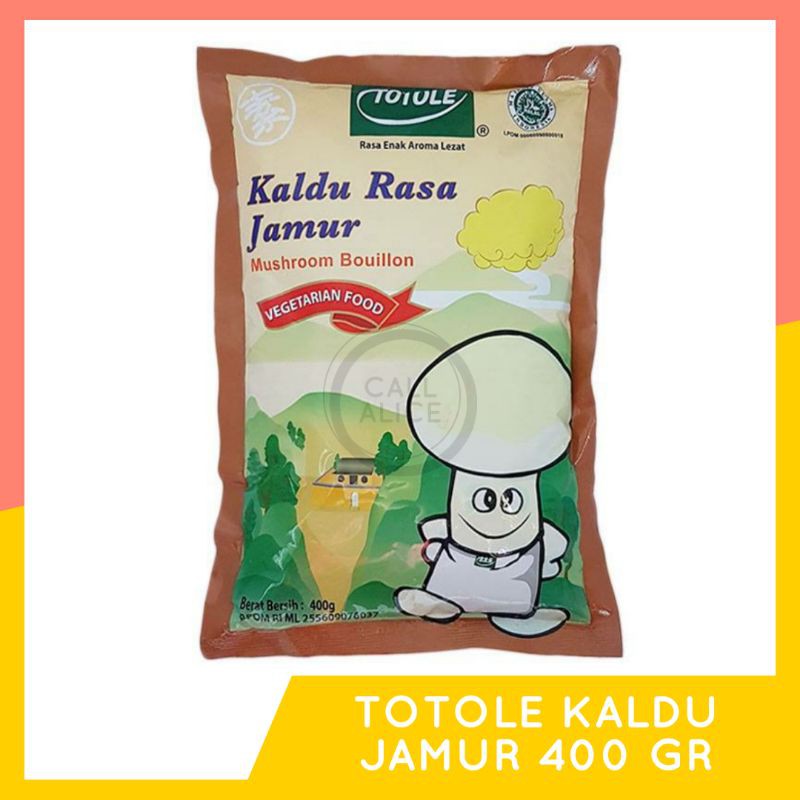 

TOTOLE 400gr | GRANULATED KALDU JAMUR NON MSG 400 gr