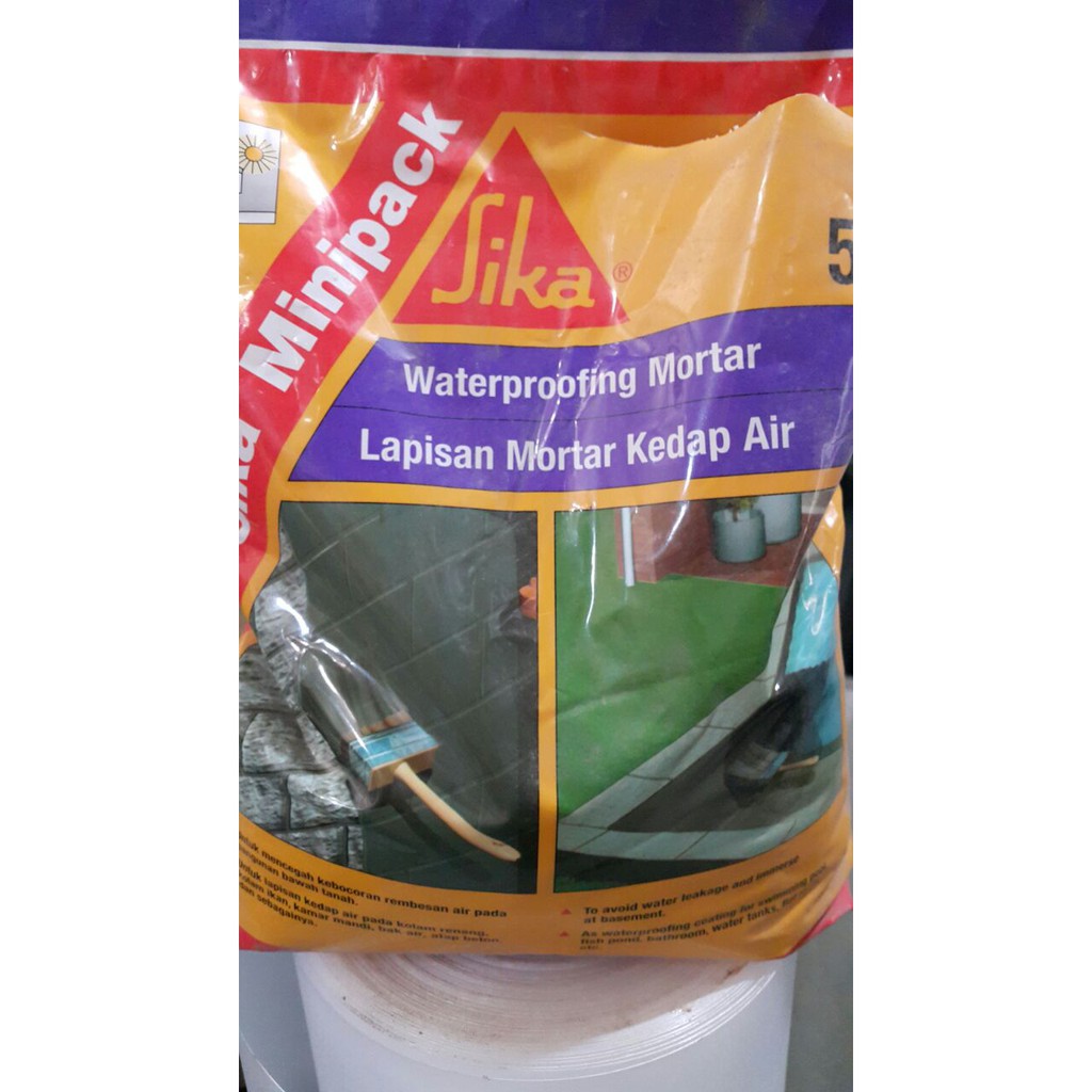 Sika Waterproofing Mortar, Bag 5 Kg