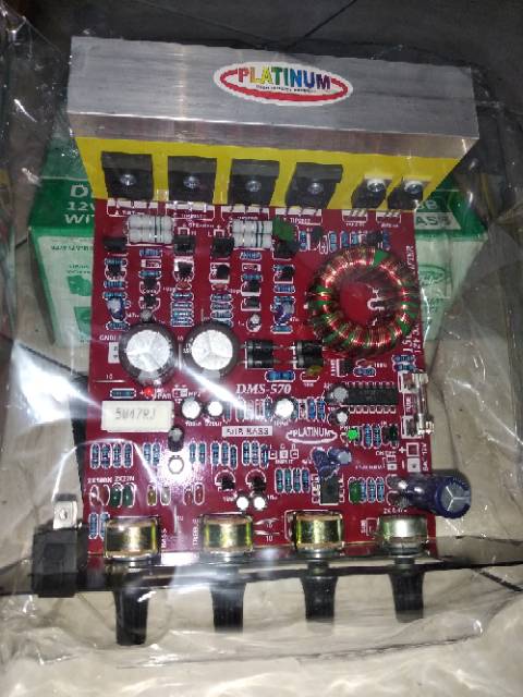 TERLARIS KIT CAR AMPLIFIER WITH SUB BASS DC 12V - DMS 570 **