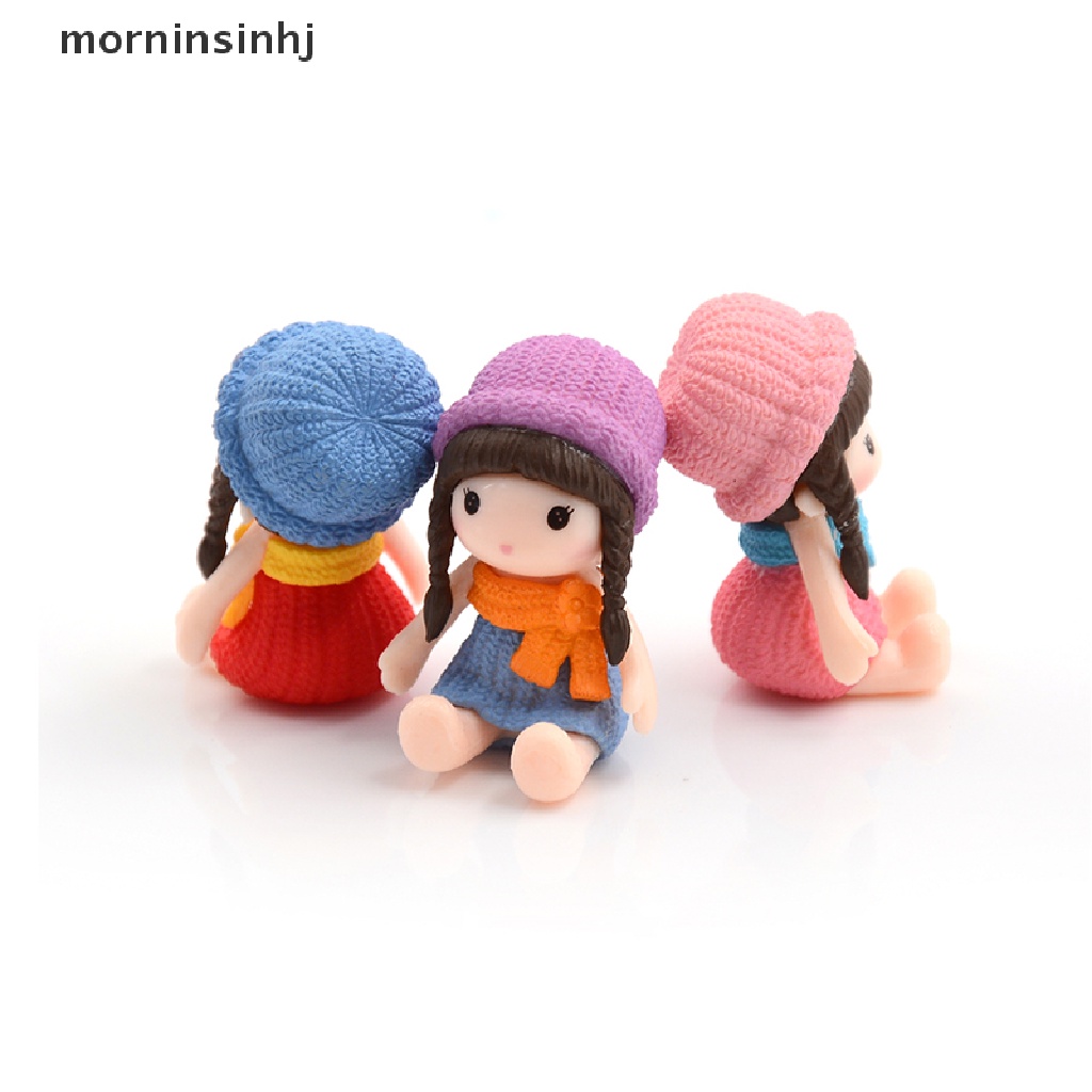 Mornin 1PC Miniatur Anak Perempuan Untuk Dekorasi Taman Minifairy Gardenkerajinan Diy