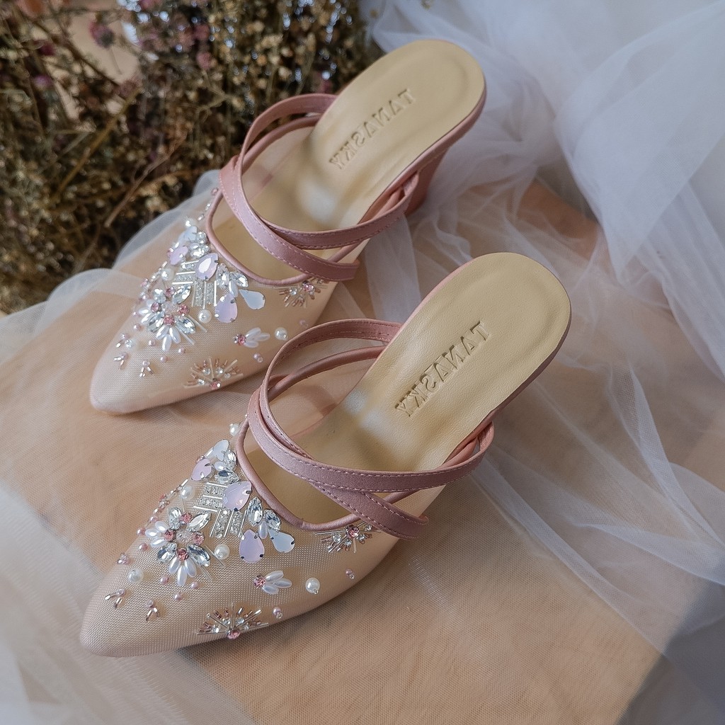 TANASKY - RACHEL - 7cm Block Heels Wedding Shoes