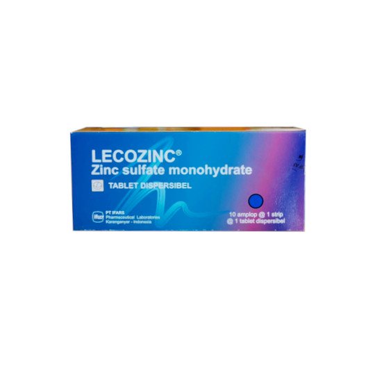 LECOZINC DISPERSIBLE 20 MG 100 TABLET
